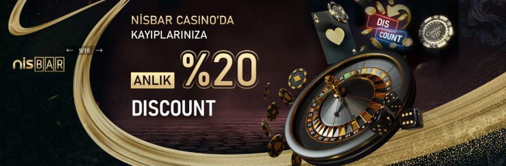 nisbar Canlı Casino Oyunları Kazancınızı Katlıyor