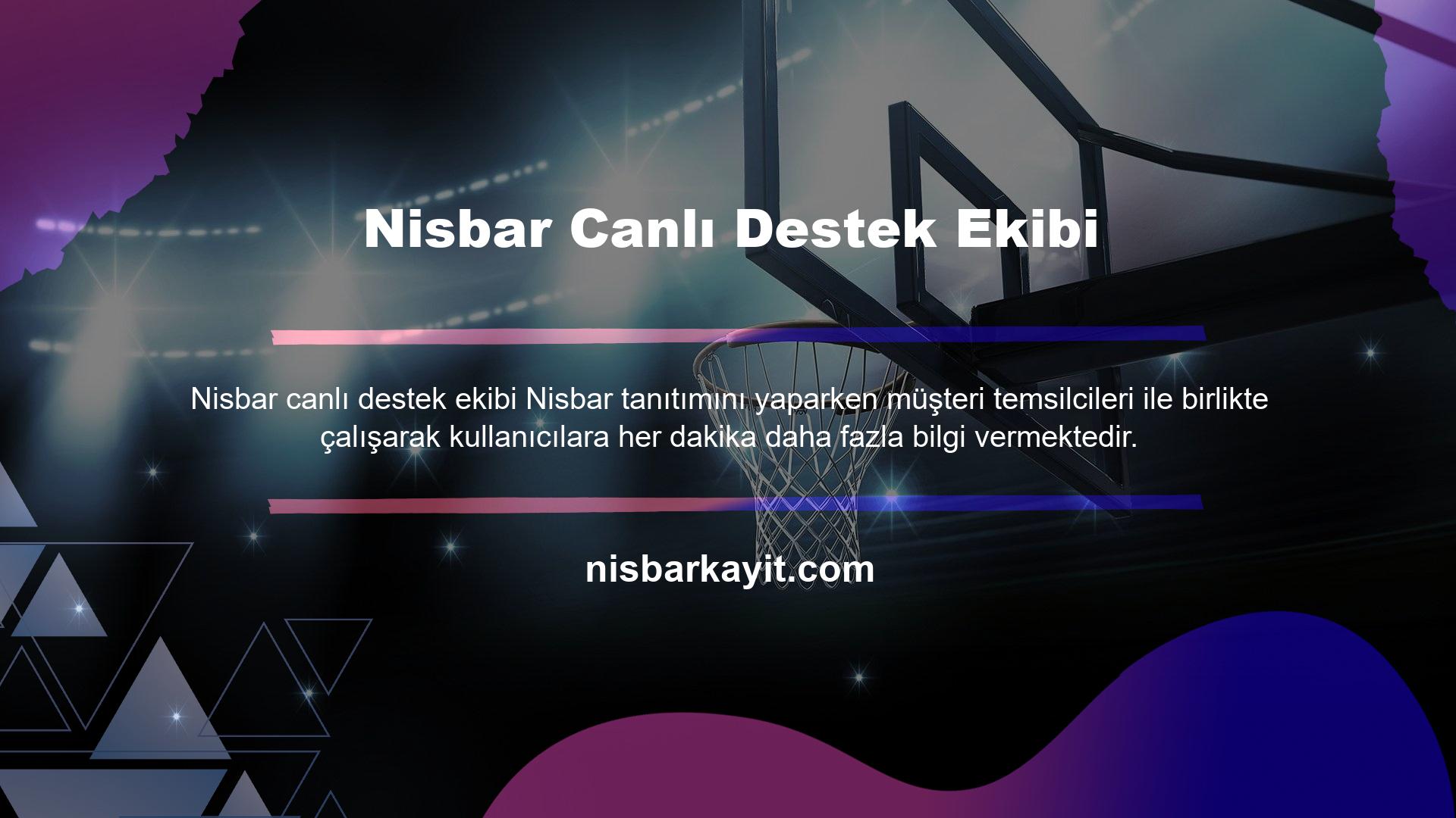 Nisbar canlı destek ekibi alanında profesyonel kişilerden oluşmaktadır ve 7/24 destek alabilirsiniz