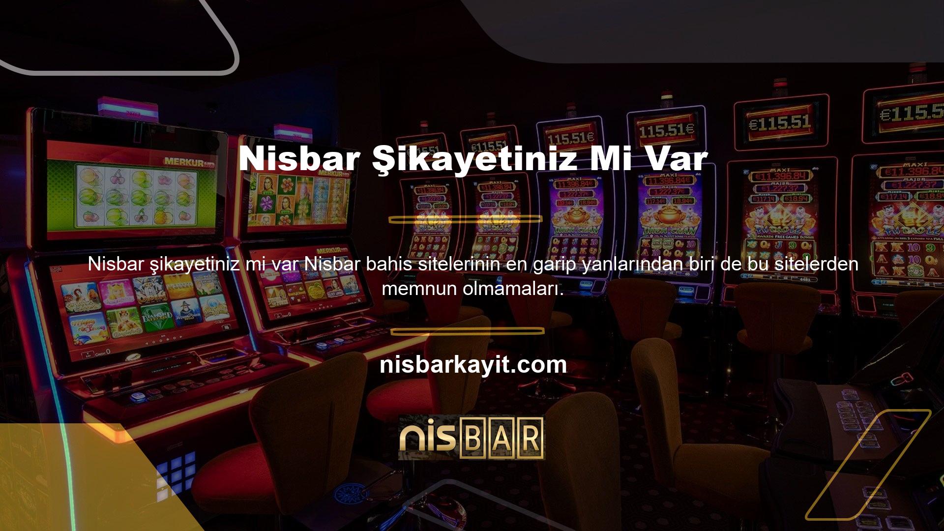 Nisbar bahis sitesi bölümü daha geniş bir program yelpazesine sahiptir